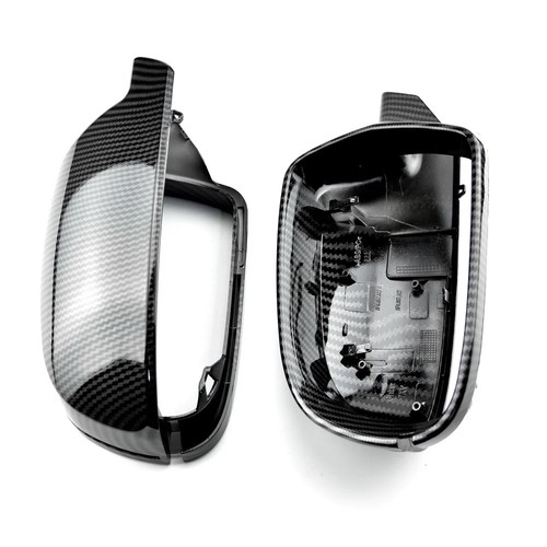 Spiegelkappen carbon look - spiegelkappen,