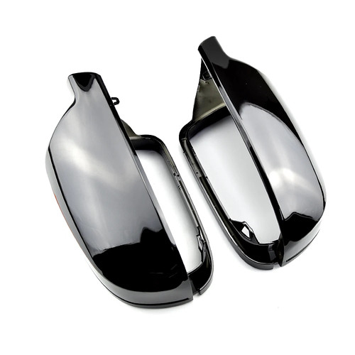 Spiegelkappen schwarz glanz - spiegelkappen,